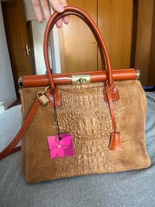 Bolso Pia Sassi original de cuero italiano