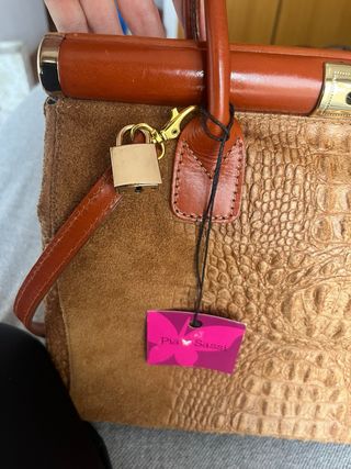 Bolso Pia Sassi original de cuero italiano