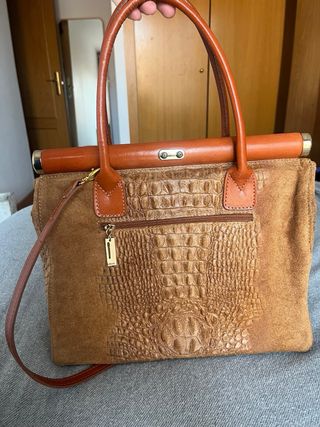 Bolso Pia Sassi original de cuero italiano