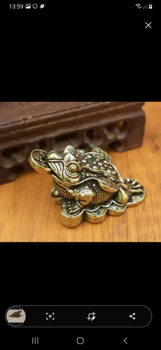 Sapo de la Fortuna y Prosperidad