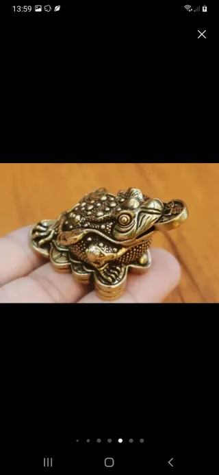 Sapo de la Fortuna y Prosperidad