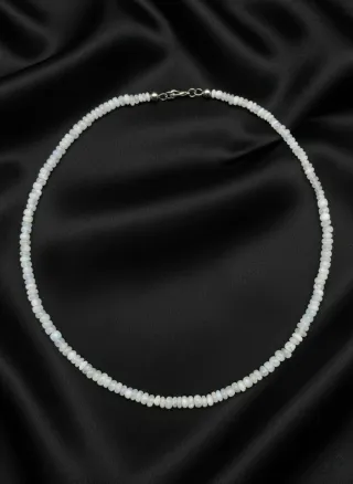 Collana di Rainbow Moonstone - 50 cm.
