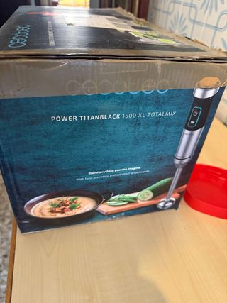 Batidora de mano Cecotec Power Titanblack 1500 XL