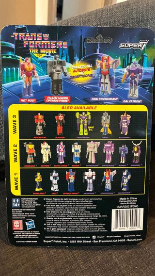 The Transformers The Movie King Starscream Action