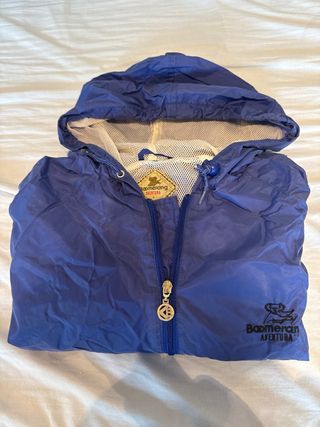 Chubasquero Boomerang azul