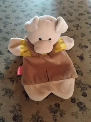 Marioneta de cerdito Goula