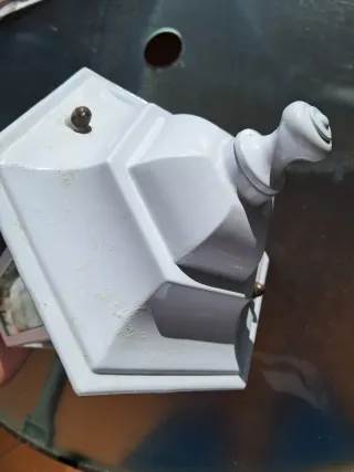 Farol de pared exterior blanco