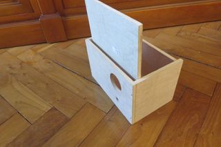 Jaula para hámster con caseta de madera