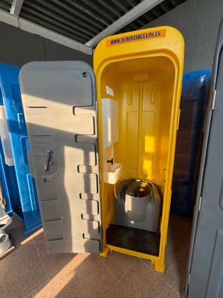Wc portatil quimico sanitario modulo profesional