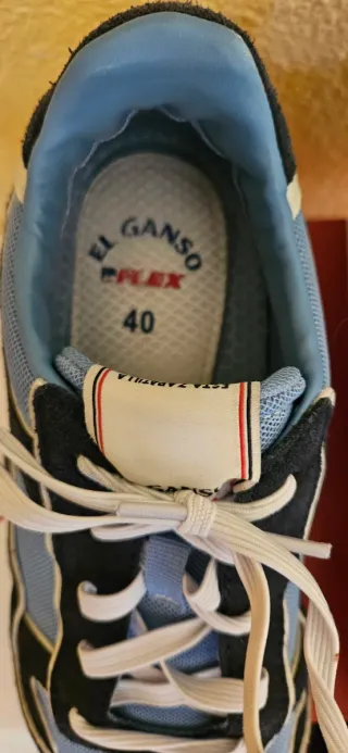 Zapatillas El Ganso Flex Azul y Negro