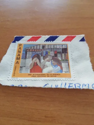 Sello Panamá Correos B/0.45