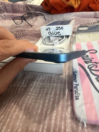 iPhone 13 256GB Blu full set