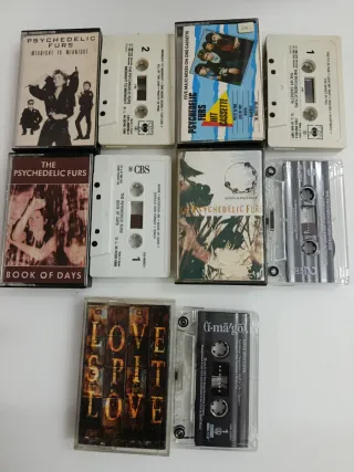 5 Cintas Cassette Psychedelic Furs ELIGE