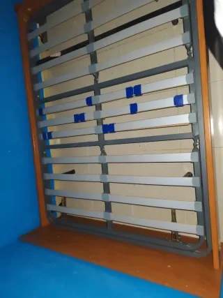 Somier metálico y de madera