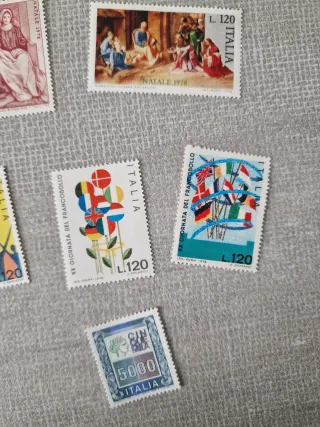 Serie francobolli Repubblica italiana