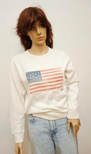 Sudadera Polo Ralph Lauren blanca