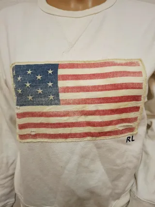 Sudadera Polo Ralph Lauren blanca