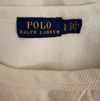 Sudadera Polo Ralph Lauren blanca
