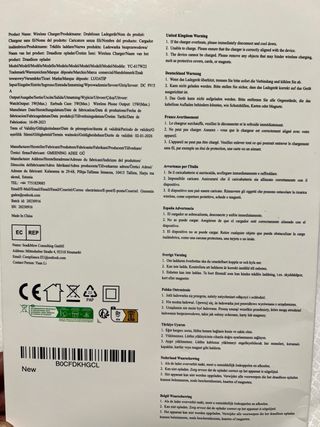 Cargador Inalámbrico 3 en 1