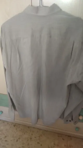 Camisa de hombre gris