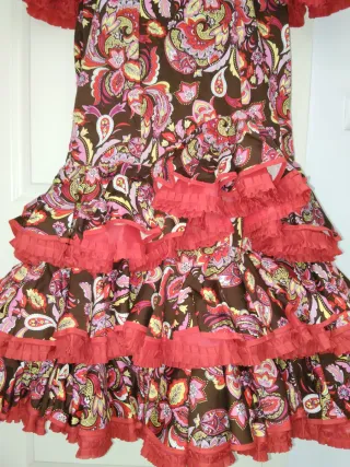 Traje Flamenca Hecho a Mano T38