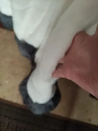 Chaquetón pelo sintético mujer