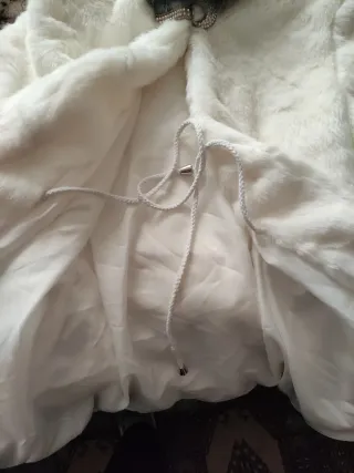 Chaquetón pelo sintético mujer