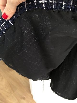 Vestido Tweed Zara Talla M