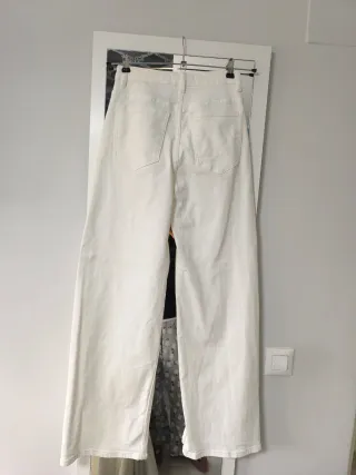 Pantalón vaquero blanco