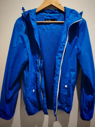 Chubasquero azul chico Talla S