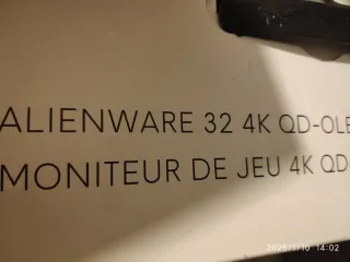 Monitor Alienware, schermo rotto
