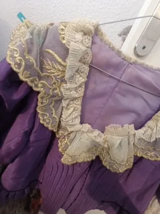 Corpiño de Fallera Morado