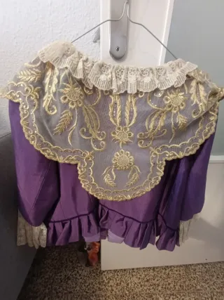 Corpiño de Fallera Morado