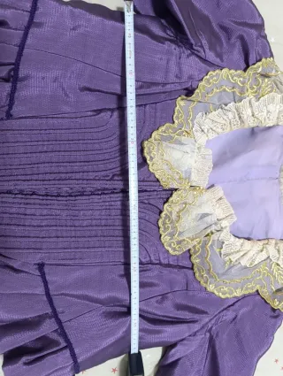 Corpiño de Fallera Morado