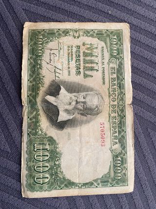 Billete 1000 Pesetas Banco de España 1951
