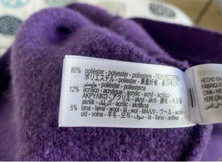 Chaqueta morada Zara