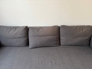 Divano letto Ikea grigio a 3 posti