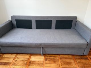 Divano letto Ikea grigio a 3 posti