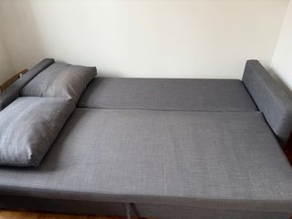 Divano letto Ikea grigio a 3 posti