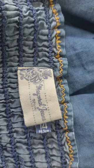 Vestido vaquero con tirantes