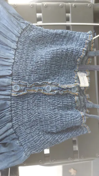 Vestido vaquero con tirantes