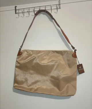 Borsa Piero Guidi Lineabold Beige/Marrone