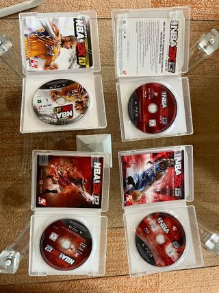 Pack 4 Juegos NBA 2K PS3