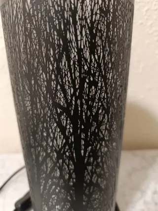 Lámpara de mesa diseño árbol