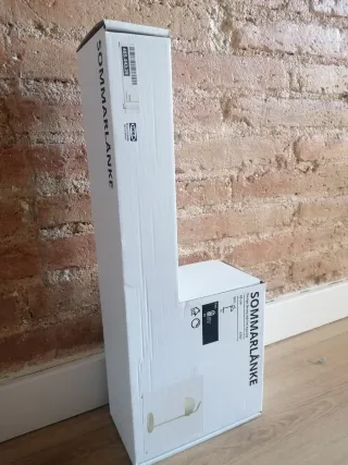 Lámpara de mesa Ikea SOMMARLANKE Beige