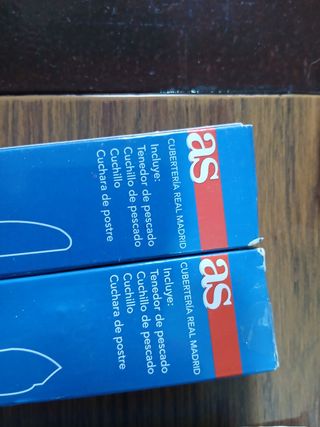 Cubiertos Real Madrid