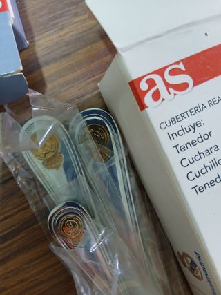 Cubiertos Real Madrid