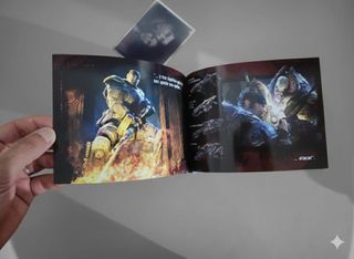 Libro Arte Gears of War 2 Bajo la Superficie