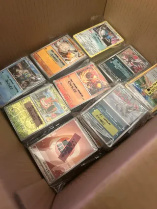Lote de cartas Pokémon bulk 5kg
