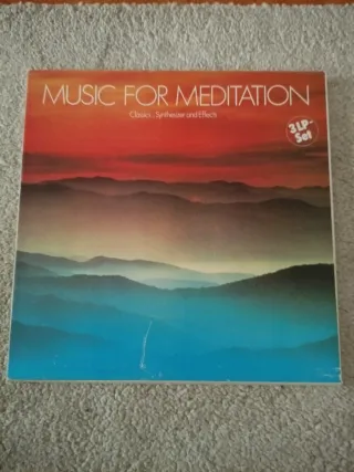 Set di 3 LP di Vinile Music for Meditation